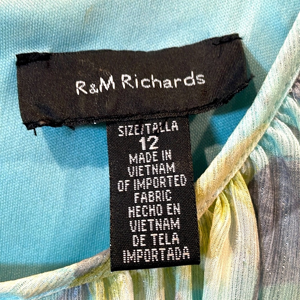 R&M RICHARDS DRESS SIZE 12 - Picture 3 of 7